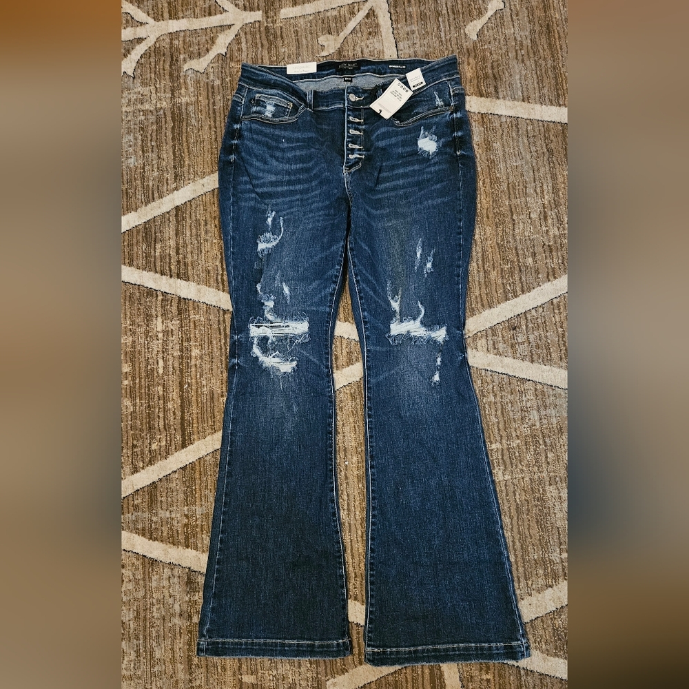 Judy blue trouser flare jeans
